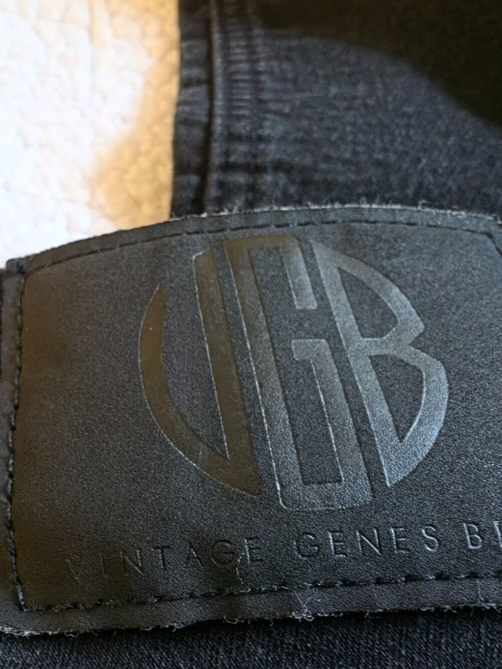 VGB Vintage Genes Black Men's Slim Fit Comfort Denim Black Jeans